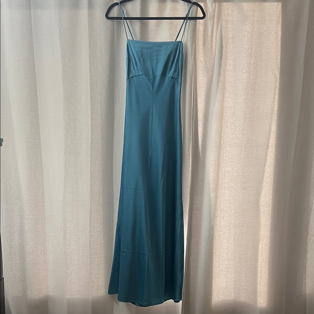 Abercrombie & Fitch Teal Maxi Dress